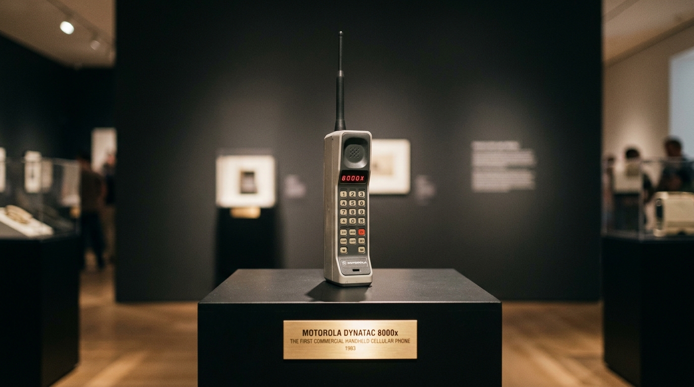 Motorola DynaTAC 8000X: kada je ručni mobilni postao proizvod