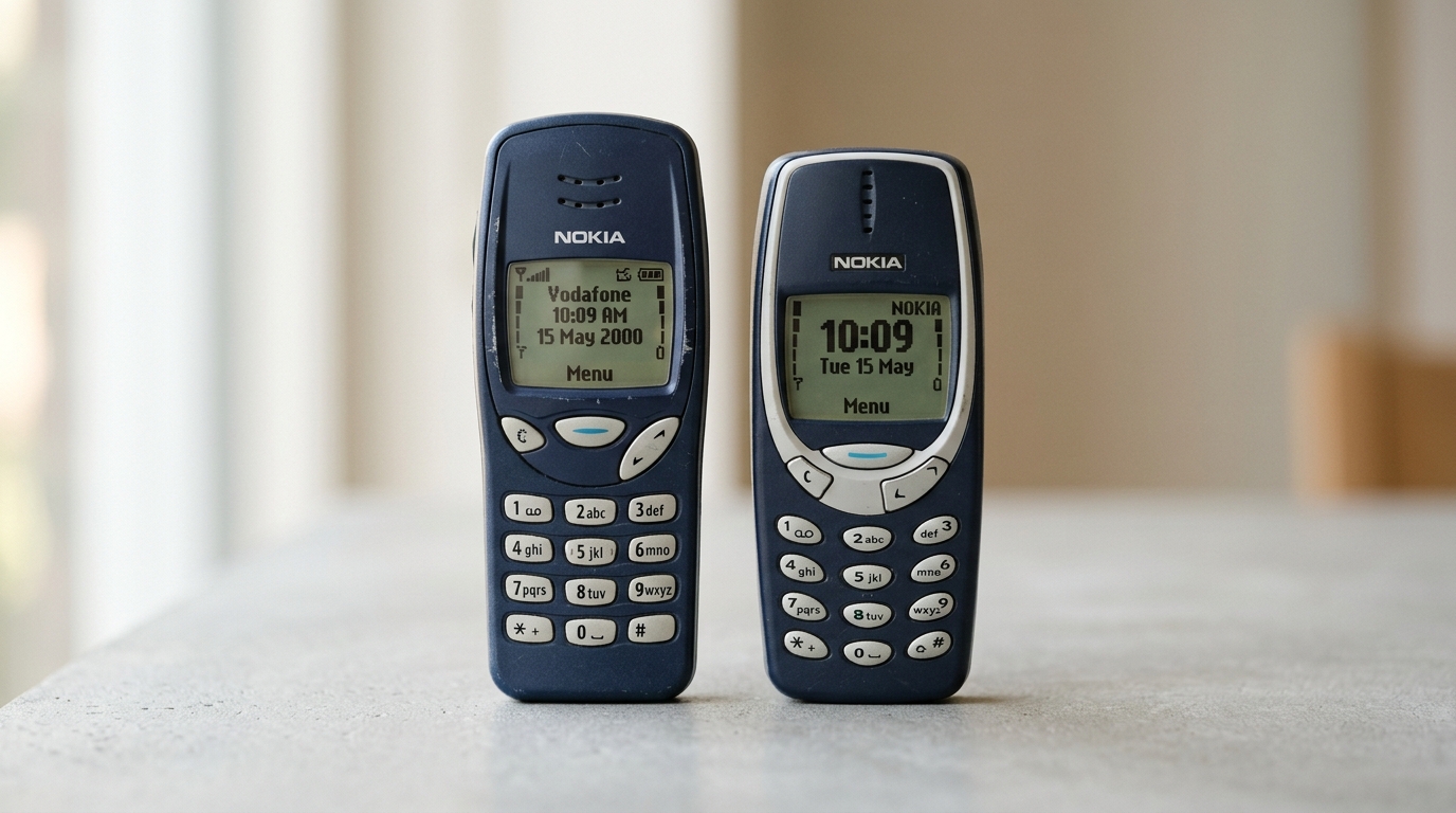 Nokia 3210 i 3310: dve različite priče o masovnoj popularnosti