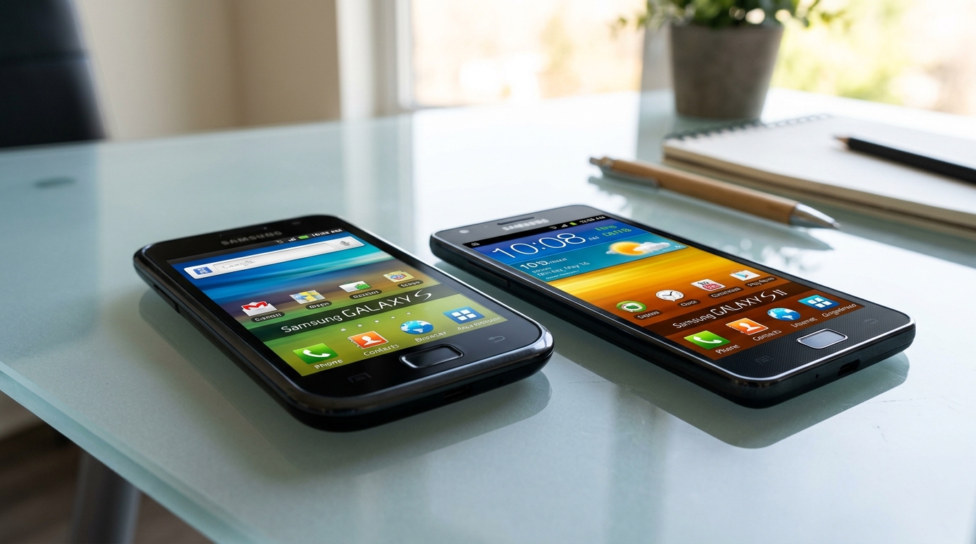 Samsung Galaxy S i S II: izgradnja velike Android serije
